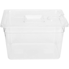 Контейнер для су-вида с крышкой, 11 литров, складной контейнер для су-вида с крышкой для циркулятора су-вида Кулинарная прецизионная плита