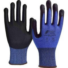 Nitras Перчатки для защиты от порезов Skin Flex 6640 Cut 5 - упаковка из 10 пар - усиленные сгибы большого пальца с высокой степенью защиты от порезов Раз