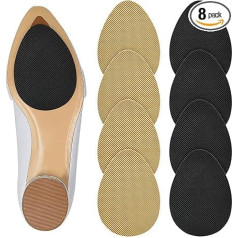 ASTER 8 нескользящих накладок для обуви, нескользящие подошвы для высокой обуви, резиновые подошвы для приклеивания, клейкие нескользящие на