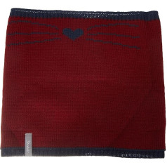 Sterntaler Детские Девочки Реверсивный Вязаный Шарф Слип-Он Кошка Зимний Шарф