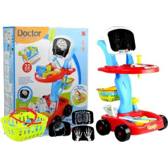 Lean Toys Тележка врача с принадлежностями 22 предмета