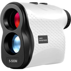 SPORTARC Golf Rangefinder 500M Digital 6X Magnification ABS Material Golf Rangefinder for Golf Hunting Construction Forestry Hiking Outdoor Sports
