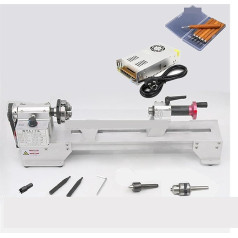 Токарный станок по дереву Многофункциональный микро токарный станок по дереву, DIY станок для бисероплетения, бытовой токарный станок по де