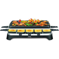 Гриль Tefal Ambiance Raclette на 10 персон, включает функцию настольного гриля, антипригарное покрытие решетки, безопасен для посудомоечной машины, съ