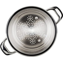 Пароварка Warmcook Insert Vapeur Ecovitam 2030.20 20 см с боковыми ручками нержавеющая сталь 18/10