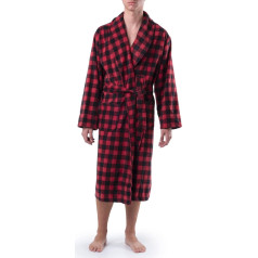 Izod Herren Bedruckter Microfleece Bademantel