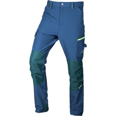 Neo Tools Рабочие брюки Mix&Match, 4-х сторонний стрейч, темно-сине-зеленый, размер XXL