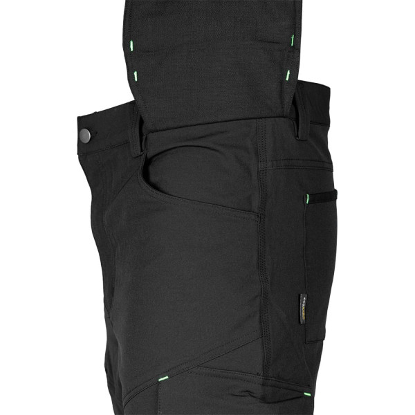 Neo Tools Рабочие брюки Mix&Match, 4-х сторонний стрейч, с кобурами, Cordura, черные, размер XL