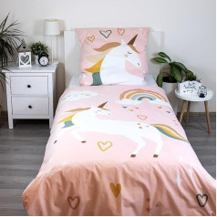 Детский комплект постельного белья 2-Piece Duvet Cover Reversible Bed Linen 135 x 200 см 80 x 80 см Хлопок Детское постельное белье Oeko-Tex Немецкий стандарт Размер Ро