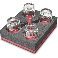 Набор стеклянной посуды для RV, караванов и лодок 2030 безалкогольных напитков