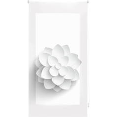 Рулонная штора Blindecor Tropic Digital с полупрозрачным принтом 150 x 180 см (ширина x высота)