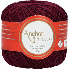 Пряжа для вязания Anchor Freccia Strength 6 4771006-00072 Red, 100% хлопок
