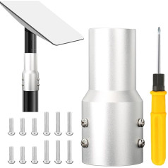 Carseatty Starlink Tube Adapter, 2.0 Inch Starlink Pipe Adapter, Available for Starlink V2 Pipe Adapter, TV Masts and Satellite Masts are Installed, Starlink Accessories for TV Mast and Satellite Pole