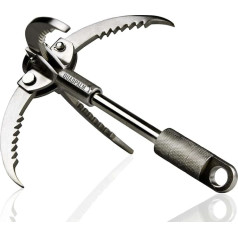 Нержавеющая сталь выживание захват крюк / 4 складные когти / многофункциональный крюк для наружного кемпинга поход дерево скалы альпинизма