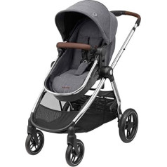 Maxi-Cosi Zelia Luxe 2-в-1 Коляска Реверсивное сиденье Складная коляска с одной рукой Подходит от рождения до 4 лет 0-22 кг Twilllic Grey