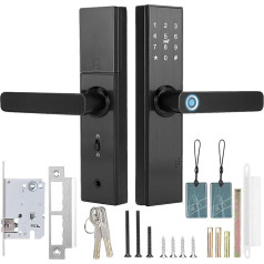 Yinhing цифровой умный дверной замок, биометрический отпечаток пальца дверной замок, WiFi сенсорный экран пароль IC карты, умный дверной замок с 