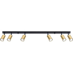SOLLUX lighting - Winx Wall Light - Настенный плафон - Декоративный светильник - Светодиодный светильник - Низкое энергопотребление - GU10, 6x Max 10W LED, ~230V, 50Hz - Ч