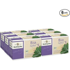 Bünting Tea Sage 6 Pack - органический травяной чай - 6 x 20 чайных пакетиков