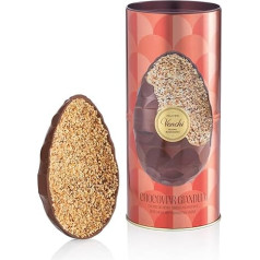 Venchi - Chocoviar Gianduia Шоколадное яйцо со вкусом джандуя с зернами пьемонтского фундука с сюрпризом без глютена веганское 390 г Пасхальная коллекц
