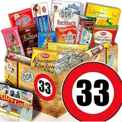ostprodukte-versand Идея подарка на 33-й / подарки 33-й день рождения / шоколадная восточная коробка