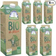 С Pufai Grocery, Ammerländer Our Durable Milk 1.5% Fat Durable Milk 1000 ml x 6 Pieces