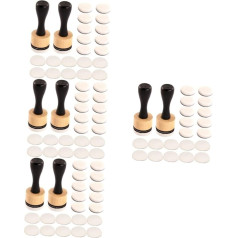 DIYEAH 4 комплекта губки щетки Посуда слив стойки Цветные мелки Лицо живопись губки Штампы ремесло губки Воск губка Автоматический дозатор мы