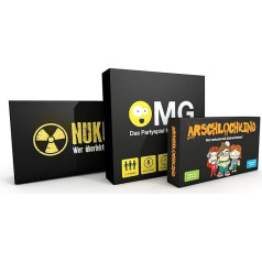 Пакет для вечеринок с 3 играми для вечеринок: OMG, Child и Nucular