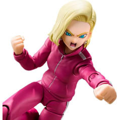 Bandai S.H.Figuarts Dragon Ball Super Android 18 Action Figure, 15 см, многоцветный