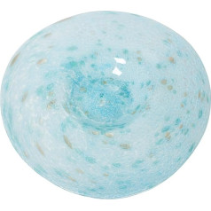 Настольный центр Alexandra House Living, небесно-голубой, стекло, 36 x 36 x 8 см