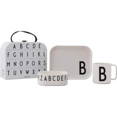 Чемодан из тритана Design Letters Eat & Learn, детский стакан для питья и чашка для питья, детская тарелка, детская миска, посуда из тритана, подарки к ш