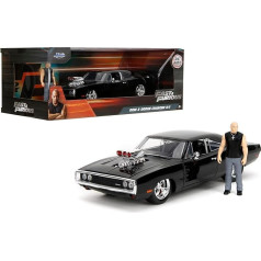 Jada JA30737 1:24 1970 Dodge Charger R/T с фигуркой Доминика Торетто