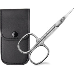 Instrumentenrw Левосторонние ножницы для кутикулы сделаны в Германии с изогнутой режущей поверхностью - профессиональные ножницы для кутикулы д