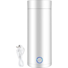 Дорожный чайник, маленький, портативный чайник, мини чайник 400 мл с автоматическим отключением, корпус из нержавеющей стали 304, для приготов