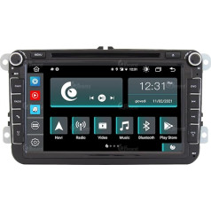 Персонализированный автомобиль радио для Volkswagen Golf Sharan Tiguan Android GPS Bluetooth WiFi USB DAB+ сенсорный экран 8 дюймов 8 ядра Carplay Android автомобиль