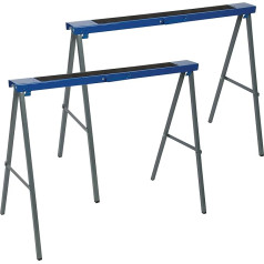 Silverline 783160 Metall-Sägebock, Doppelpack 125 кг
