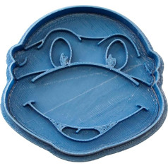 Cuticuter Turtle Ninja Cookie Cutter, синий, 8 x 7 x 1,5 см