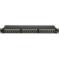 Патчпанель 24 порта cat5e ftp v2
