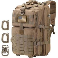 Hannibal Tactical 40 L Военный тактический рюкзак, рюкзак US Cooper, армейский штурмовой рюкзак, 3-Day Bug Out Go Bag, треккинговый походный рюкзак