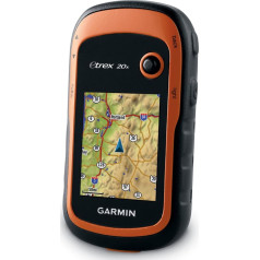 Garmin eTrex 20 x Handheld 5,6 cm TFT 141,7 G black, orange - Mariner (5,59 см (5,6 см), TFT, 240 x 320 пикселей, 35,6 x 43,2 мм (3,6 x 4,3 см), вертикальный, 65536 цветов)