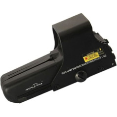 Голографический прицел Minidiva 552 Red Green Point Visier/Dot Sight Scope, 10 уровней яркости, объектив 30x22 мм