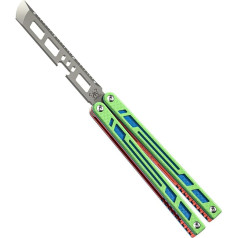 MARCOLO G10 Comet Effective Bushing System 6061 Aluminium Integral Channel Handle with Ruler and Replaceable Bushing, Out of Box, Best Gift for Men Boyfriend Dad Boy Child Green