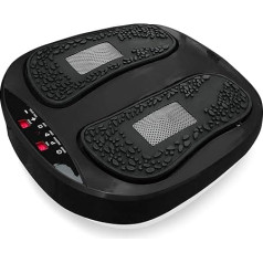 VibroLegs Black - массажное устройство с вибрацией - вибропластина для оживления и расслабления ног и ступней - массаж ног одним нажатием кнопки с 2