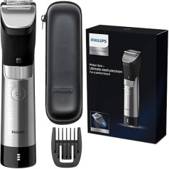 Триммер для бороды Philips серии 9000 с системой Lift & Trim Pro (модель BT9810/13) - Which Best Buy Winner 2023 Silver, Black