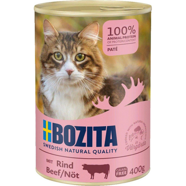 Паштет из говядины Bozita - влажный корм для кошек - 400 г
