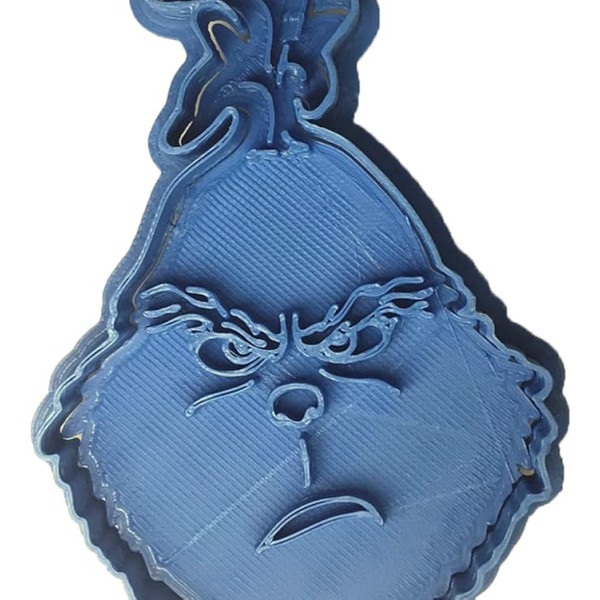 Cuticuter CGGRINCH Резак для печенья, PLA, синий