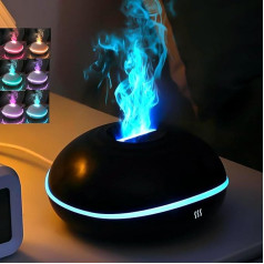 Ароматический диффузор WAVATA Flame, 7-цветная подсветка эфирных масел, увлажнитель, диффузор ароматических масел для детей, дома, офиса, аромати
