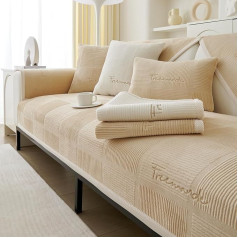 Чехол для дивана TOPCHANCES, 2024 Универсальный нескользящий чехол для дивана 1/2/3/4 мест для L-образного углового дивана, моющийся чехол для дивана,