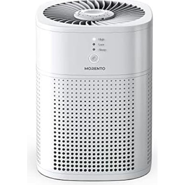 MORENTO Очиститель воздуха для спальни, воздушный фильтр HEPA, очиститель воздуха с ароматерапией, который может предотвратить пыль, пыльцу, шер