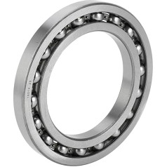 X AUTOHAUX 16019 Rillenkugellager, P6, 95 x 145 x 16 мм, geschmiert, offener Typ, silberfarben, Roller, Skateboard-Rad
