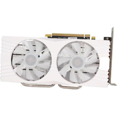 Sxhlseller RX580 8GB Graphics Card, GDDR5 256 бит 1284MHz 7000MHz Desktop Graphics Card GPU с двумя вентиляторами, DP и HD выходом для игрового дизайна работы